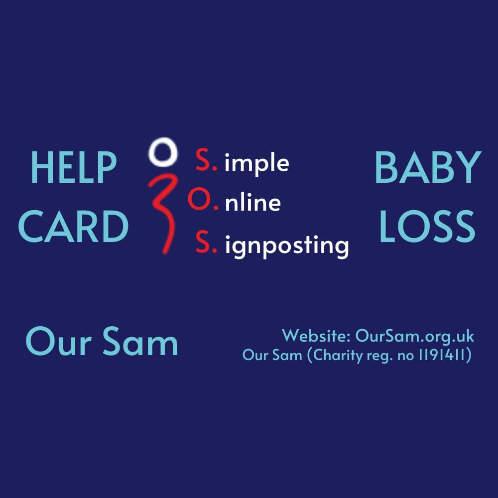 Our Sam Help Card