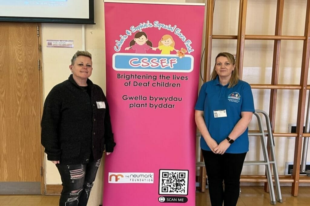 Gweithdy BSL CSSEF yn Ysgol Maesglas